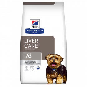 Hill's Prescription Diet l/d - диета за кучета с чернодробни заболявания 10 кг.